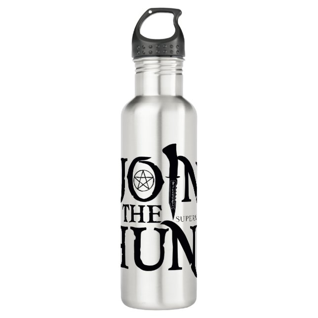 Supernatural "Join the Hunt" 710 Ml Water Bottle (Front)