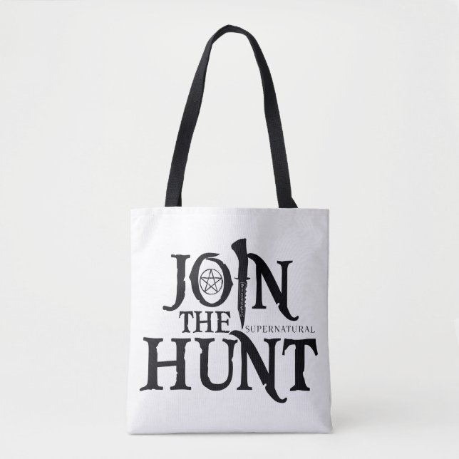Supernatural "Join the Hunt" Tote Bag (Front)