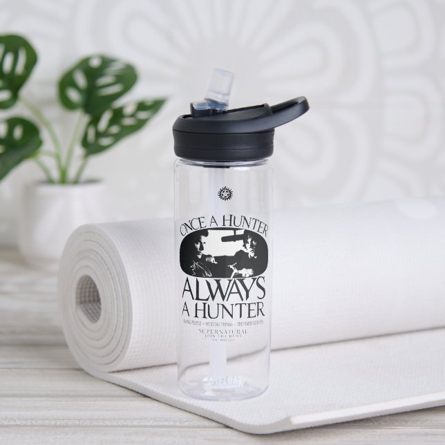 Supernatural "Once a Hunter, Always a Hunter" Water Bottle (Yoga)