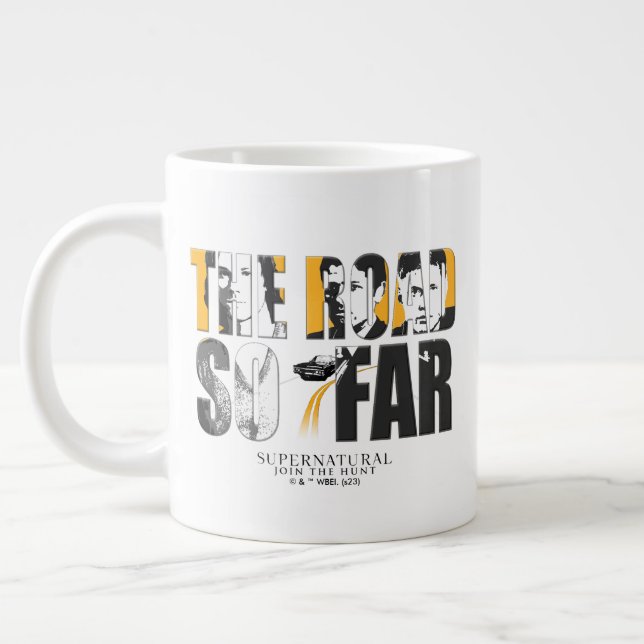 Supernatural "The Road So Far" Large Coffee Mug (Left)