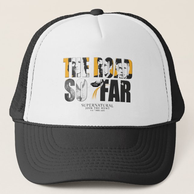 Supernatural "The Road So Far" Trucker Hat (Front)