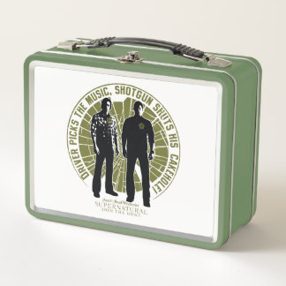 Supernatural Winchester Brothers "Shotgun" Metal Lunch Box