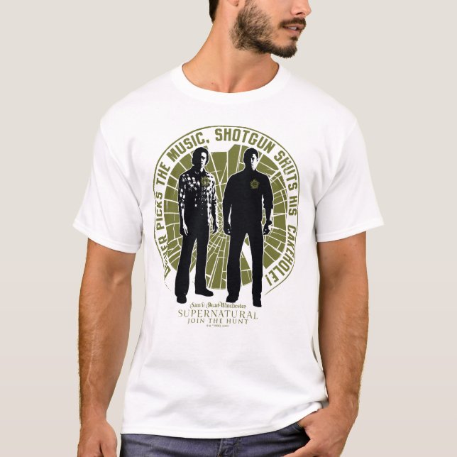 Supernatural Winchester Brothers "Shotgun" T-Shirt (Front)