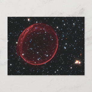 Supernova Bubble Postcard