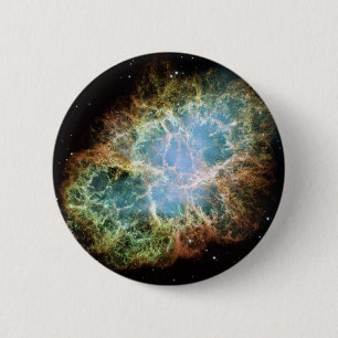 Supernova Explosion Star Galaxy Universe Black Sky 6 Cm Round Badge