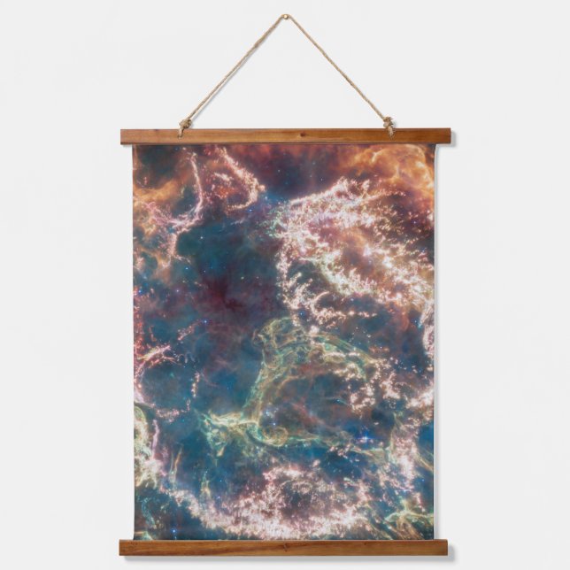 Supernova Remnant Cassiopeia A. Hanging Tapestry (Front)