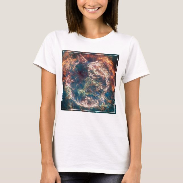 Supernova Remnant Cassiopeia A. T-Shirt (Front)