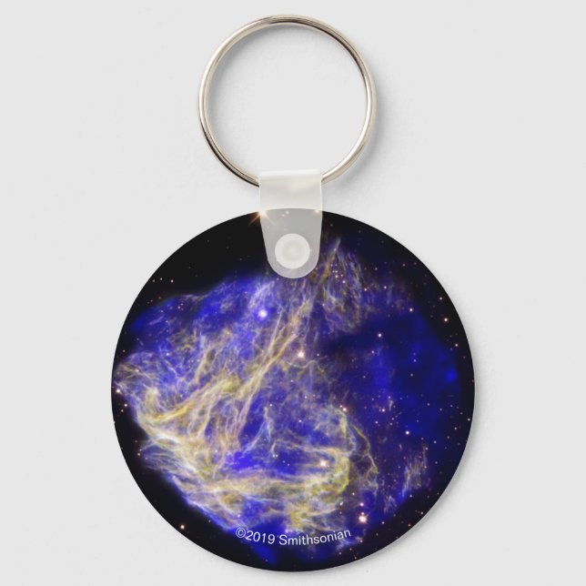 Supernova Remnant N49 Key Ring (Front)