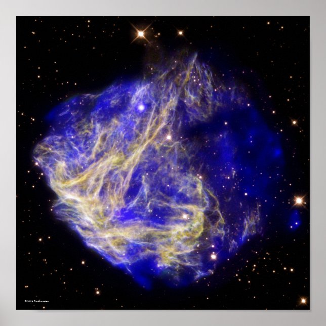 Supernova Remnant N49 Poster (Front)