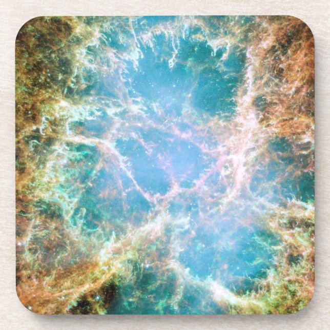Supernova Remnant Position in Crab Nebula Coaster (Front)