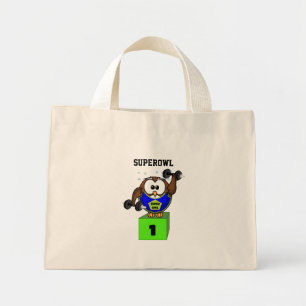 SuperOwl Mini Tote Bag