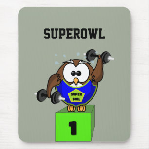 SuperOwl Mouse Pad