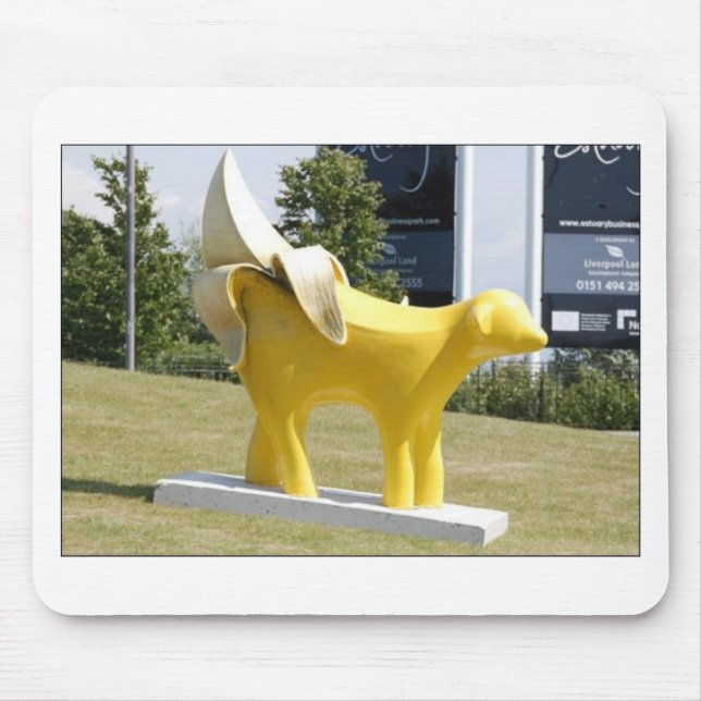 superpeeledbannana mouse pad (Front)