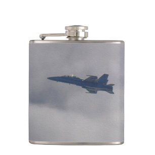 Supersonic Airforce Jet-Fighter Designer Gift Hip Flask