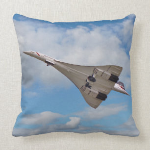 Supersonic Concorde G-BOAB Cushion