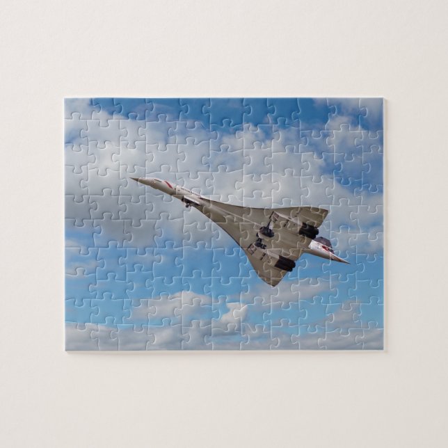 Supersonic Concorde G-BOAB Jigsaw Puzzle (Horizontal)