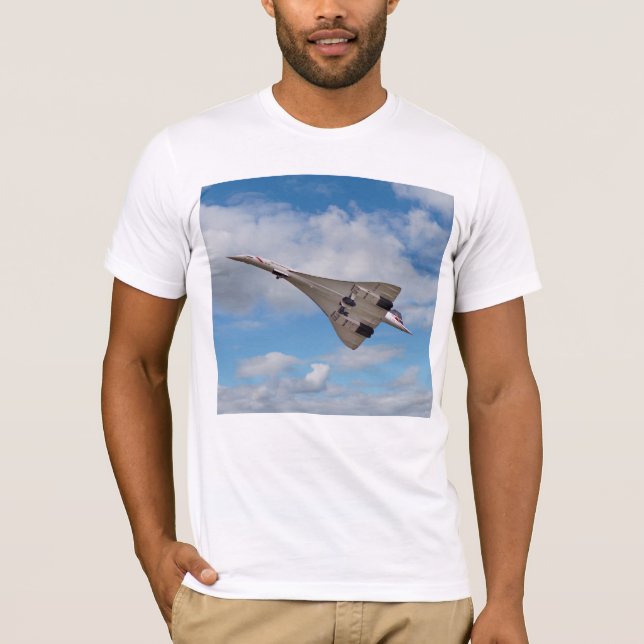 Supersonic Concorde G-BOAB T-Shirt (Front)