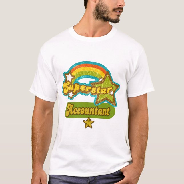 Superstar Accountant T-Shirt (Front)