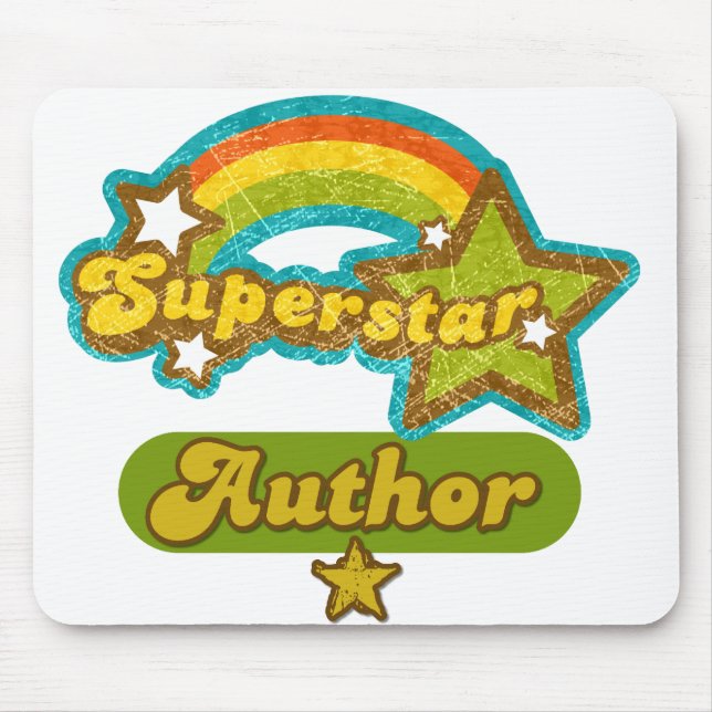 Superstar Author Mouse Pad (Front)
