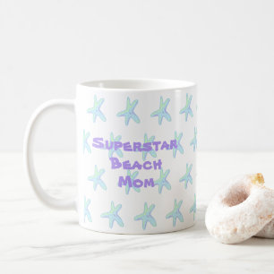 Superstar Beach Mum Starfish Coffee Mug