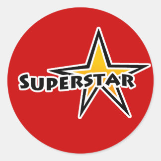 Superstar Classic Round Sticker