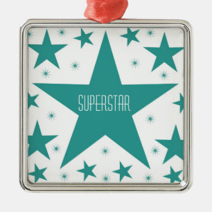Superstar Collection Premium Square Ornament