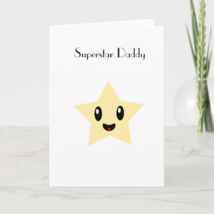 Superstar Daddy Card