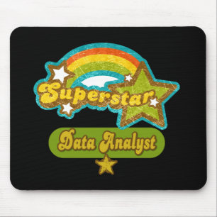 Superstar Data Analyst Mouse Pad