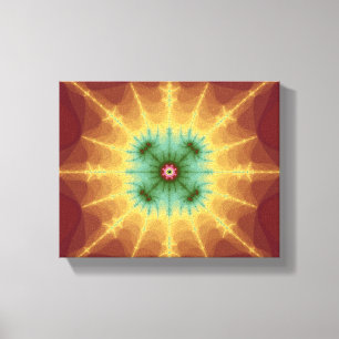 Superstar - Fractal Art Canvas Print