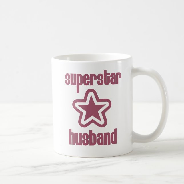Superstar Husband Coffee Mug (Right)
