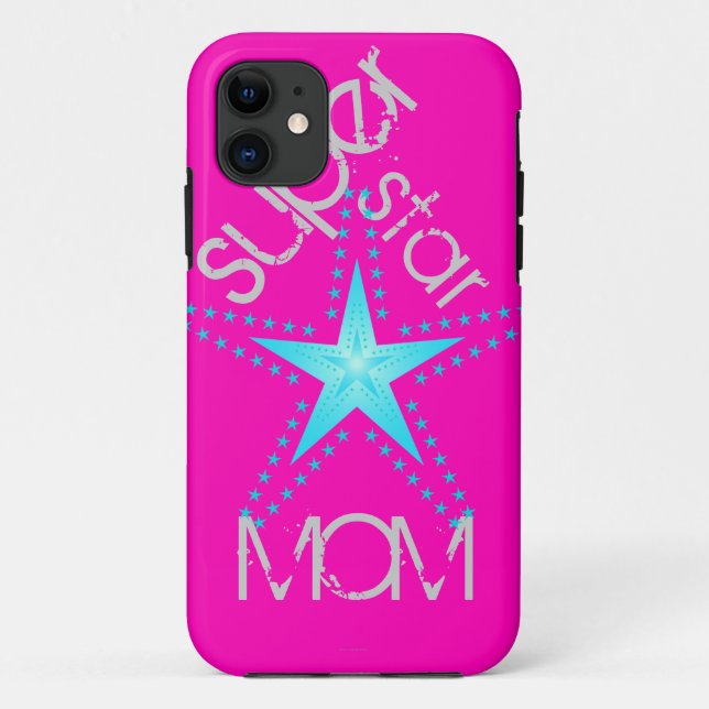 Superstar Mum Case-Mate iPhone Case (Back)