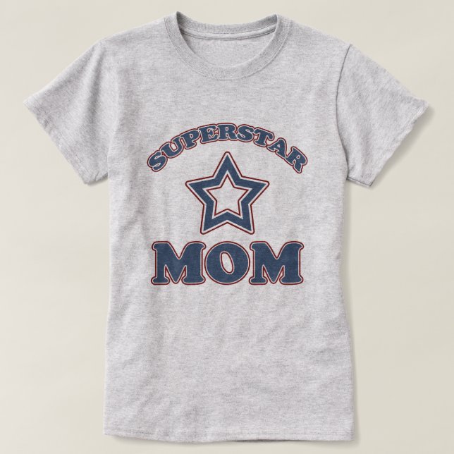Superstar Mum T-Shirt (Design Front)