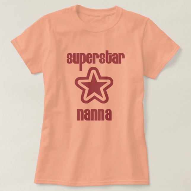 Superstar Nanna T-Shirt (Design Front)