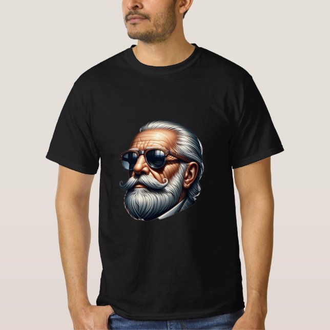 Superstar Rajinikanth digital art  T-Shirt (Front)