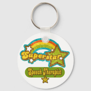 Superstar Speech Therapist Key Ring