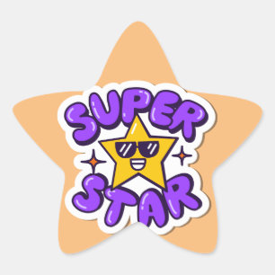 superstar  star sticker