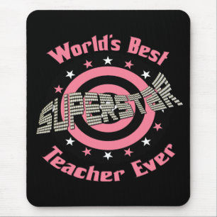 Superstar Teacher Mouse Pad