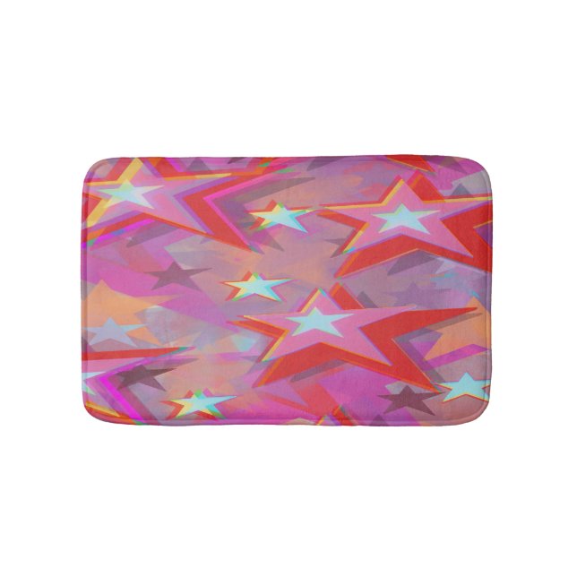 Superstar Three Dimensional Design Bath Mat (Front)