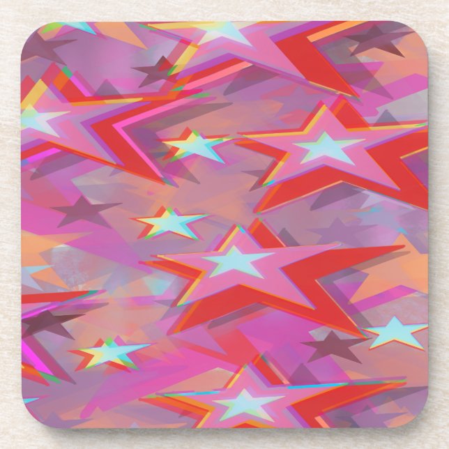 Superstar Three Dimensional Design Coaster (Front)