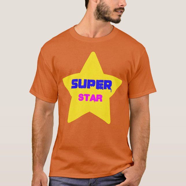 SuperStar vintage retro T-Shirt (Front)