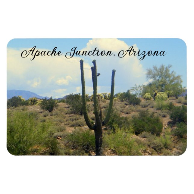 Superstition beauty Apache Junction, Arizona Magnet (Horizontal)