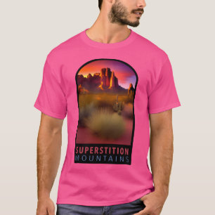 Superstition Mountains Arizona Active T-Shirt