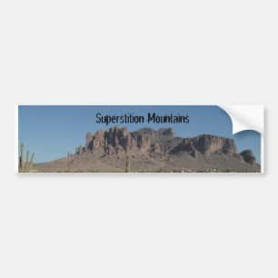 Superstition Mountains Bumper Sticker
