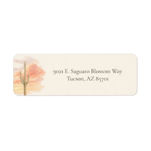 Superstition Mountains Desert Wedding Address