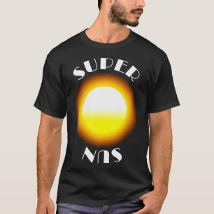 SuperSun Solar PV Renewable energy Power Sun  T-Shirt