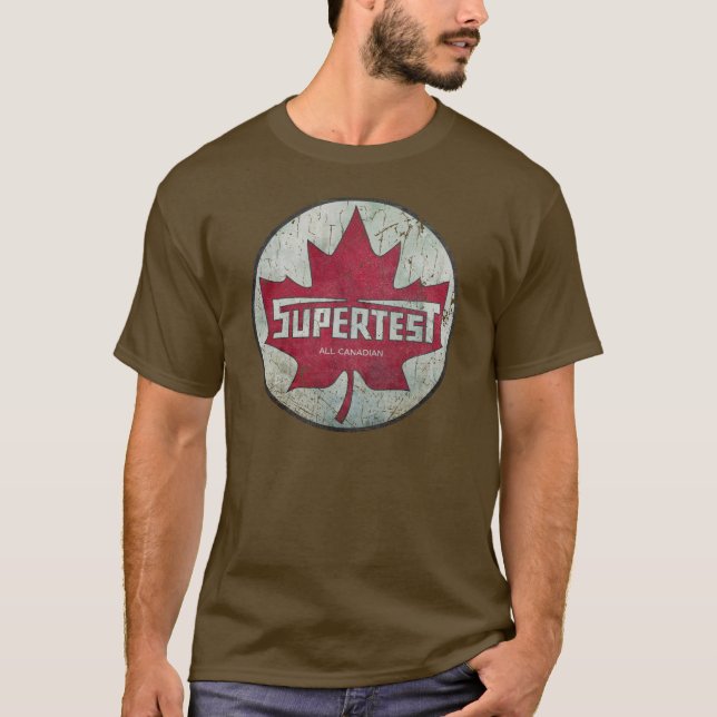 Supertest Gasoline Vintage Emblem T-Shirt (Front)