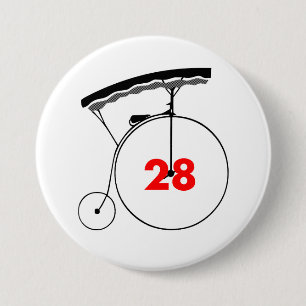 Supervisor 28 7.5 cm round badge