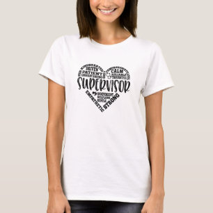 Supervisor or Manager, Retail Store or Shop T-Shirt