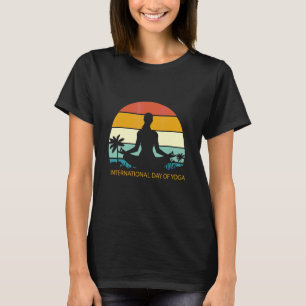 Suport International Day Of Yoga T-Shirt