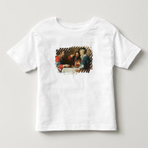 Supper at Emmaus (oil on canvas) 2 Toddler T-Shirt